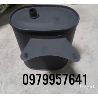Bô lửa, ống xả máy phát điện 2,5 - 5kw .