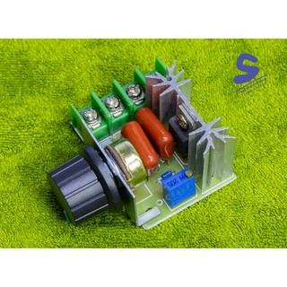 Mạch dimmer 2000w 220v điều chỉnh điệm áp ac