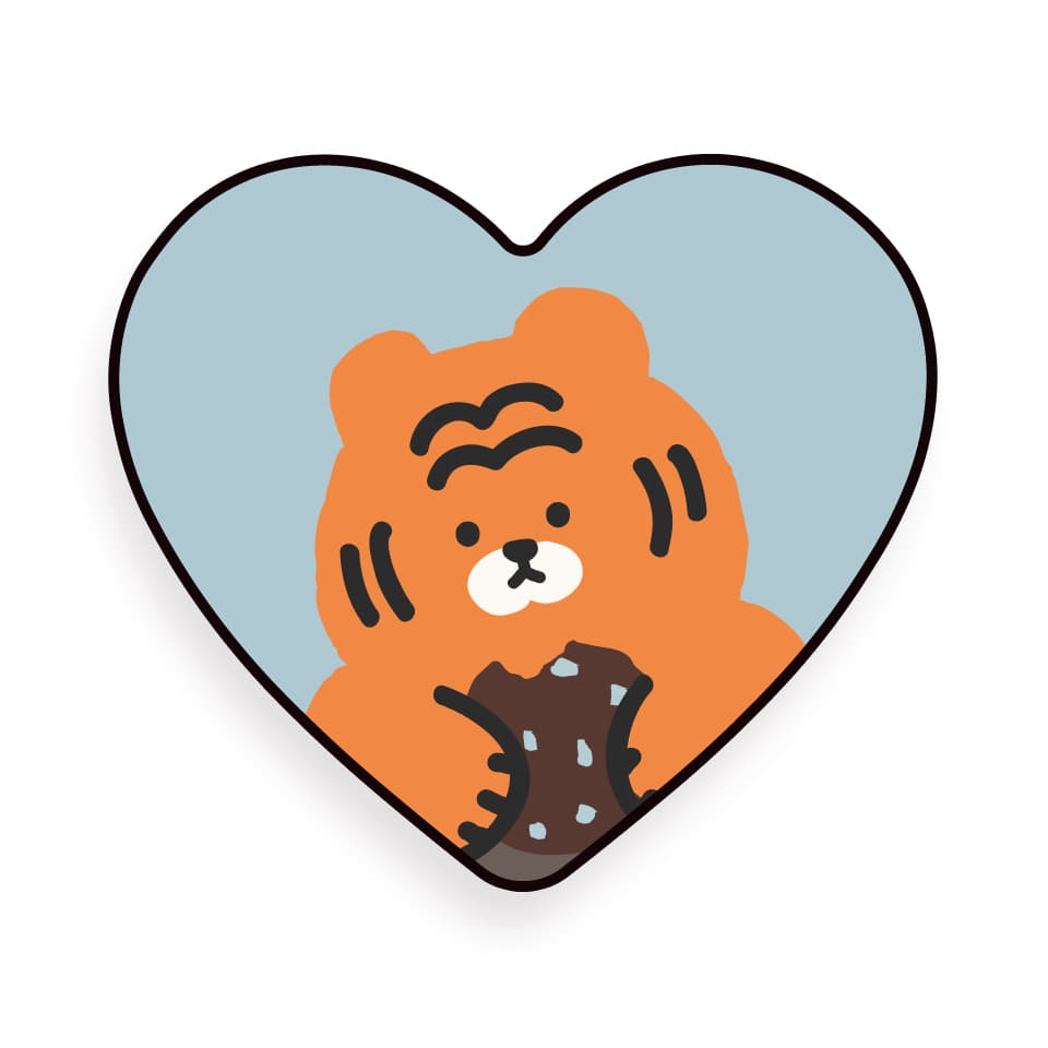 Korea MoMoCase Grips  tiger  Compatible for iPhone All models Samsung