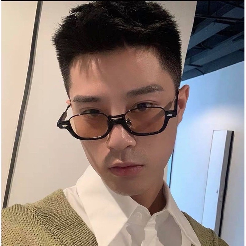 Kính mát GENTLE MONSTER GATTA dáng nửa gọng độc đáo,phong cách hàn quốc.Kiểu dáng unisex,chống UV400