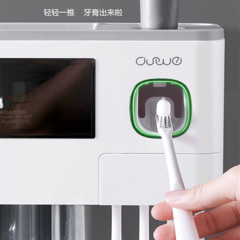 kệ lò vi sóngđời Giá đỡ bàn chải đánh răng treo tường bóp giá đựng bàn chải đánh răng | BigBuy360 - bigbuy360.vn