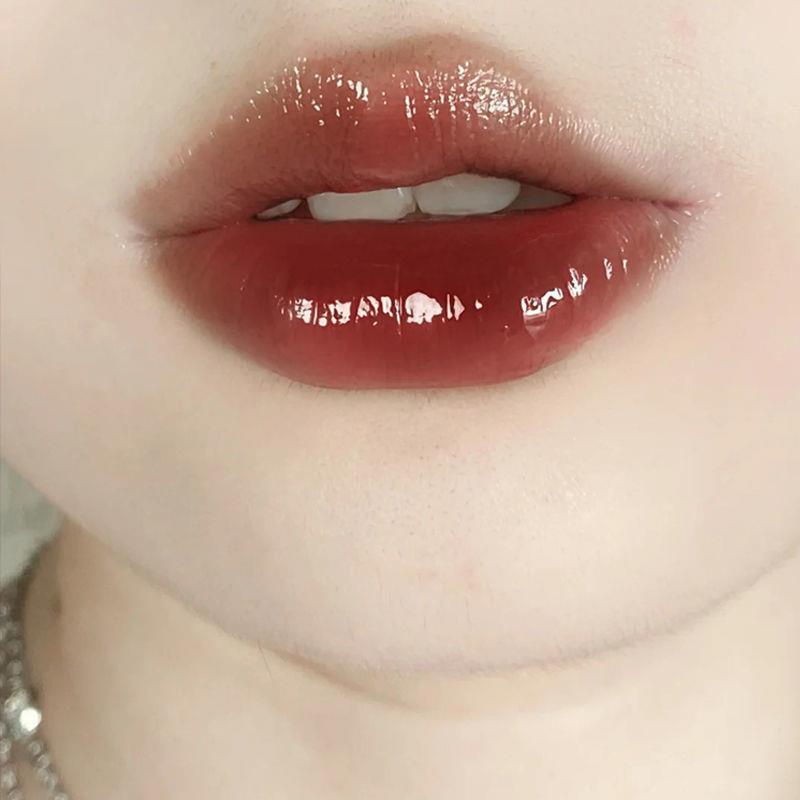 【NEW】Son Bóng pinkcoco Màu Nude Nhạt Mềm Mượt Dưỡng Môi Chống Thấm Nước Hàng Nội Địa Trung