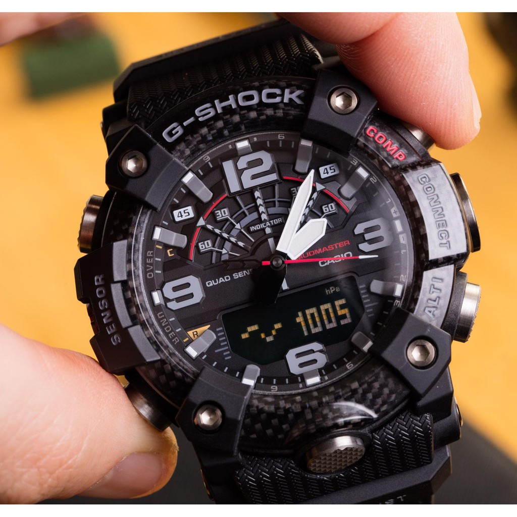 Đồng hồ Nam Dây Nhựa Casio G-Shock GG-B100-1A chính hãng bảo hành 5 năm Pin trọn đời