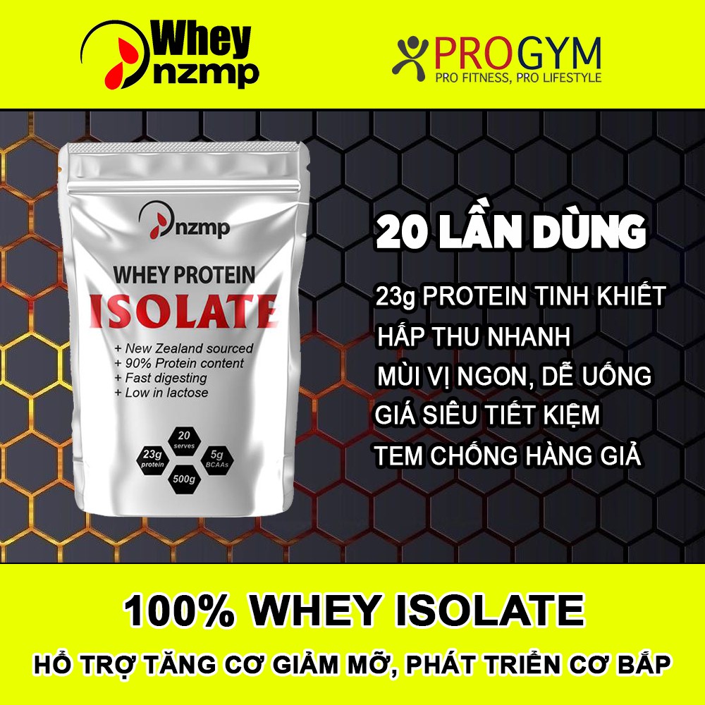 Sữa Tăng Cơ - WHEY ISOLATE PROTEIN NZMP