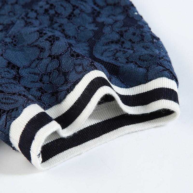 (HÀNG SẴN) Áo Sơ Mi Ren Ngắn Tay Cổ Trụ Phong Cách hàn Quốc SM52 - Hàng Quảng Châu Cao Cấp