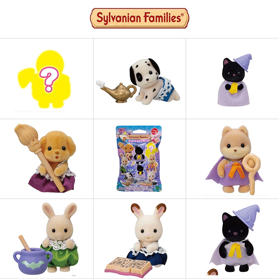 MỚI Đồ Chơi Sylvanian Families Bộ Những Em Bé Phép Thuật Baby Magical Series