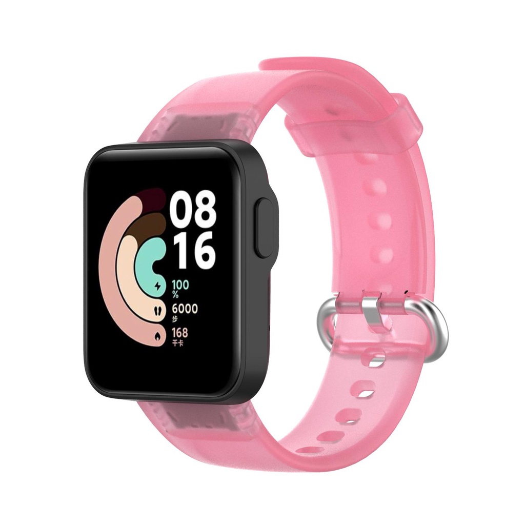 Dây Đeo Thay Thế Chất Liệu Silicon Màu Trơn Thời Trang Cho Xiaomi Mi Watch Lite Redmi