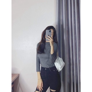 áo len tăm nữ cổ lọ 3 phân