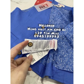 gile xanh cài cúc