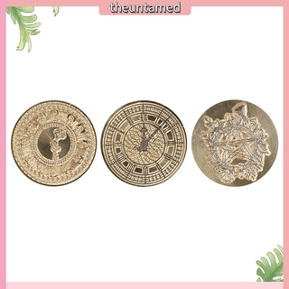 Đầu con dấu đóng sáp nung tròn chuyên dụng trang trí phong cách vintage