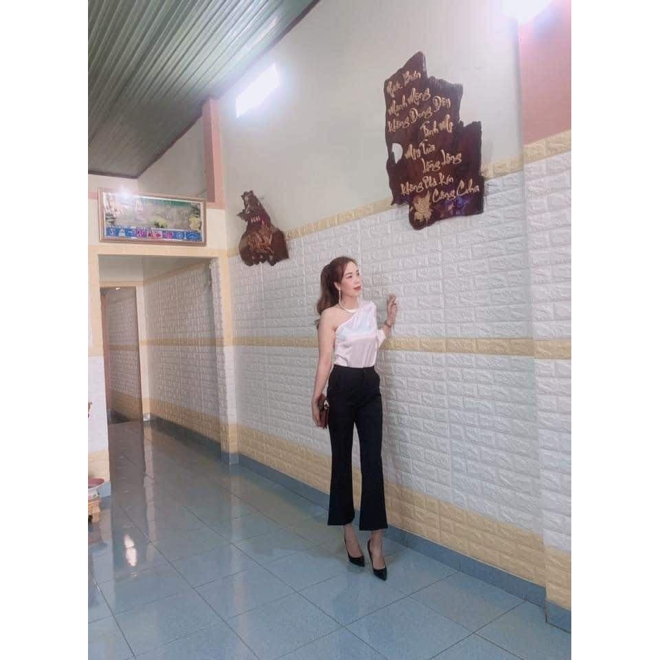 Xốp dán tường hoạt hình, vân gạch 70x77cm giá Rẻ tại Đà Nẵng