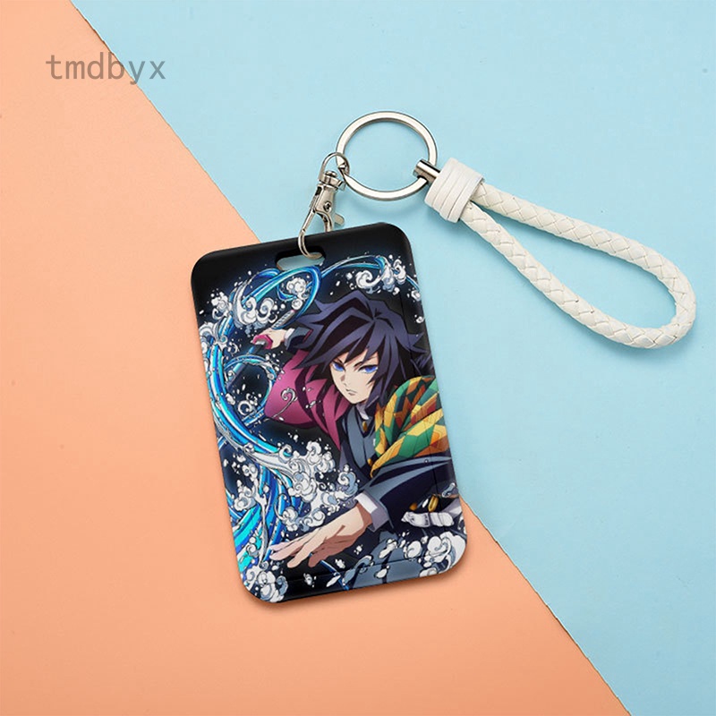 Tmdbyx Dây Đeo Điện Thoại / Thẻ ID / Móc Khóa In Hình Anime Demon Slayer