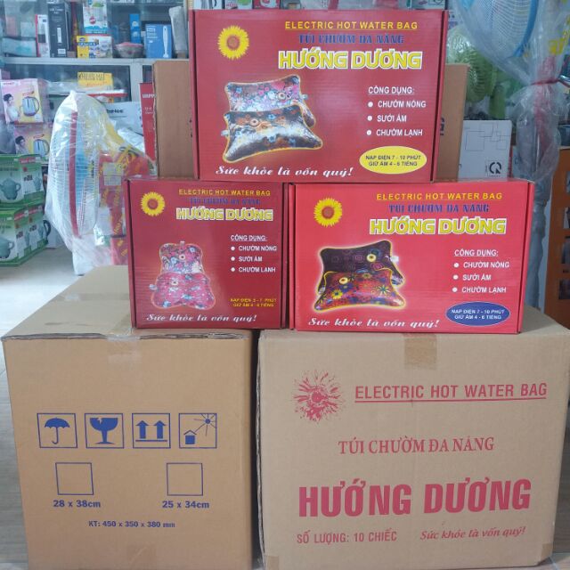 Túi sưởi đa năng Hướng Dương chính hãng cỡ S/M/L