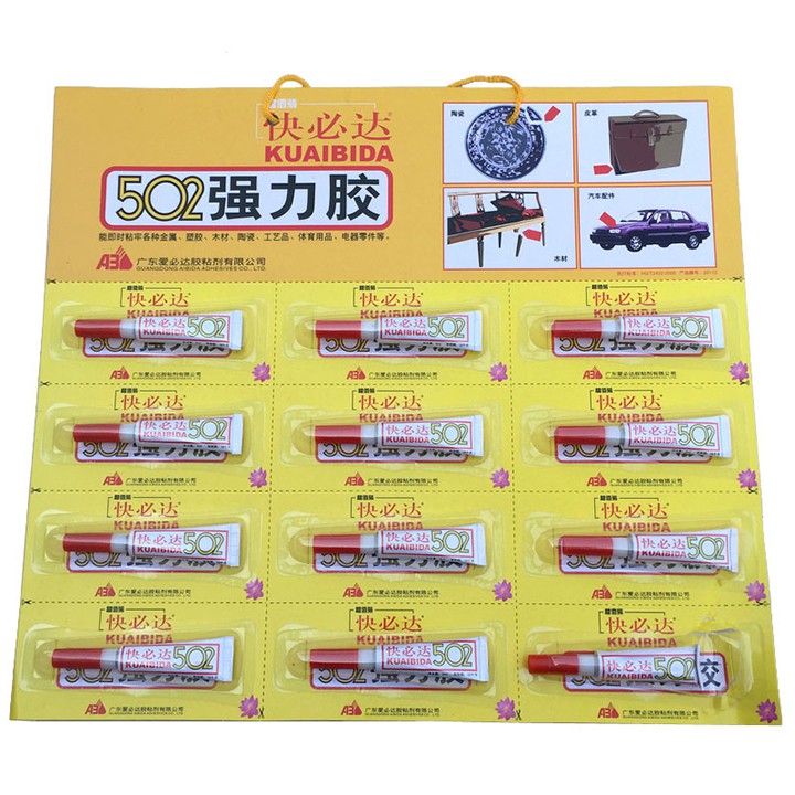 Keo khô nhanh 502 Glue siêu dính dạng tuýp tiện lợi youngcityshop 30.000