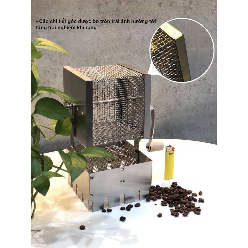 Lồng rang cà phê tại nhà cỡ lớn - Coffee Roaster