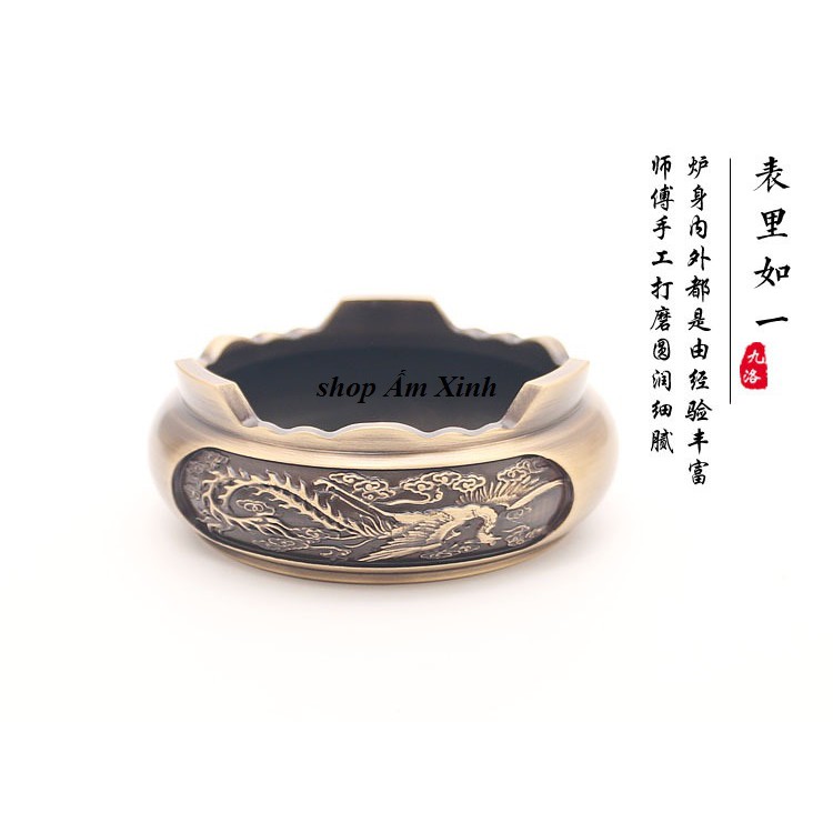 Chân đế lư hương bằng đồng