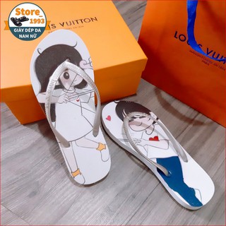 Dép lê xỏ ngón nam nữ kawaii hot trend