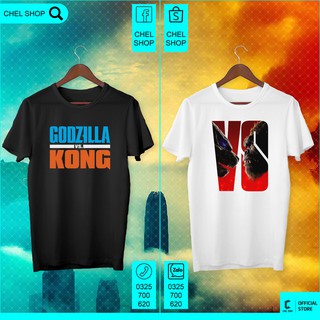 Áo thun cao cấp Godzilla VS Kong