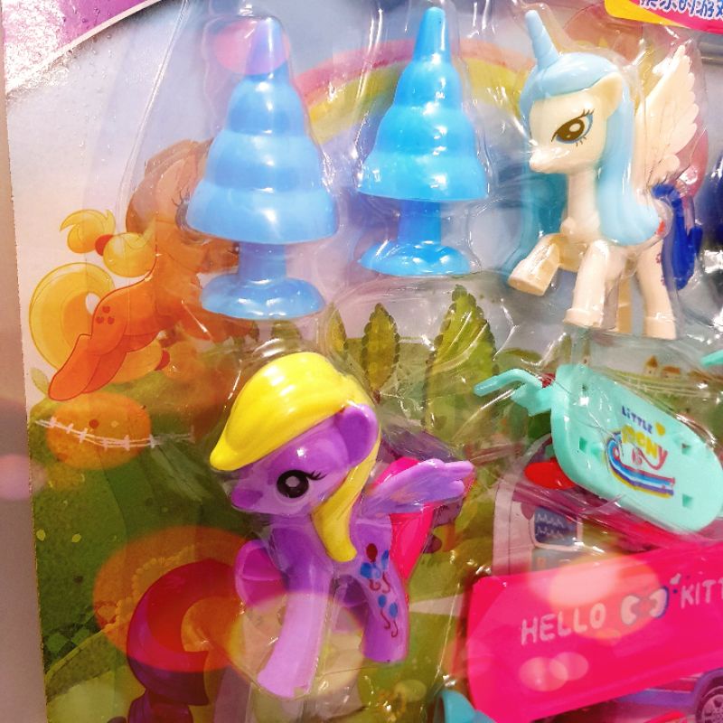 Vỉ đồ chơi ngựa Pony dễ thương