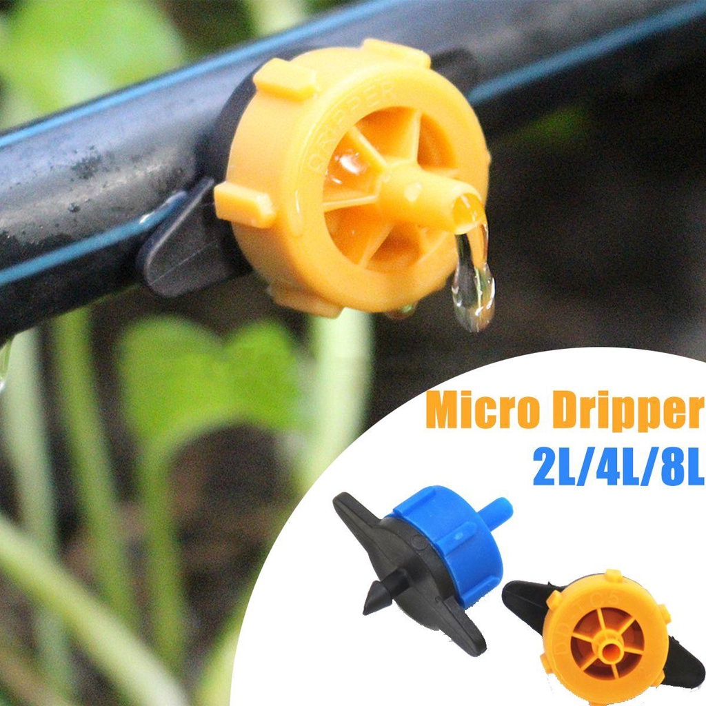 Set 100 Vòi Phun Nước Tưới Cây Nhỏ Giọt Tiện Dụng