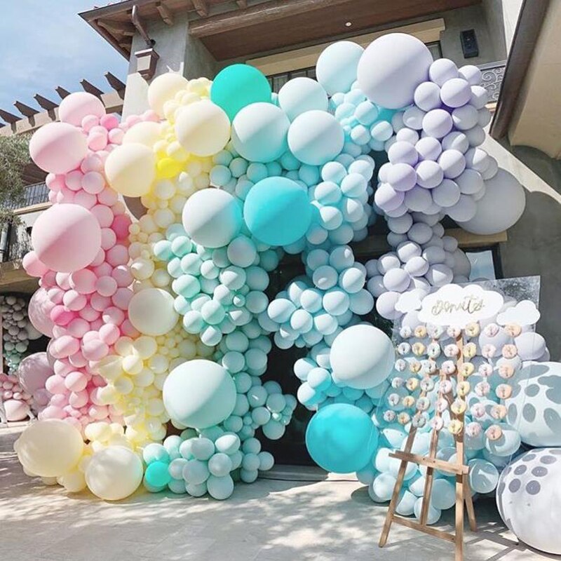 Bong Bóng Màu Macaron 18 inch Dùng Trang Trí Tiệc Cưới / Sinh Nhật