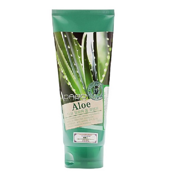 Sữa rửa mặt chiết xuất Lô hội DABO Aloe Foam Cleansing 180ml se khít lỗ chân lông ngừa mụn