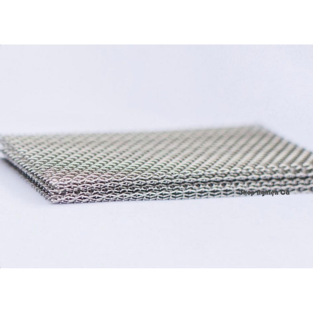 Combo 5 Vỉ LƯỚI THÉP KHÔNG RỈ TRỒNG RÊU LÀM THẢM RÊU 5X5CM
