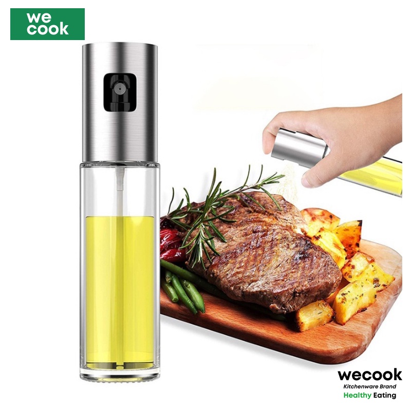 Bình xịt dầu ăn dạng phun sương cao cấp dung tích 100ml - Kiểm soát lượng dầu ăn hiệu quả WeCook (NB09)