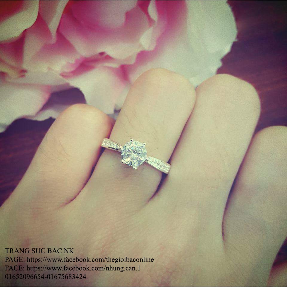 NHẪN NỮ BẠC TA