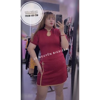 sét cổ tàu chân váy TẾT bigsize