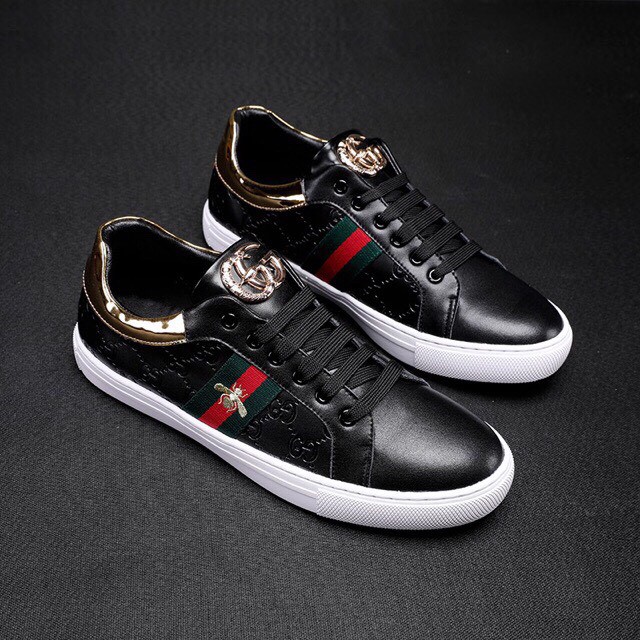 [Mã FAMAYMA2 giảm 10K đơn 50K] Giày thể thao nam thêu ong gót vàng cực kì sang chảnh . | BigBuy360 - bigbuy360.vn