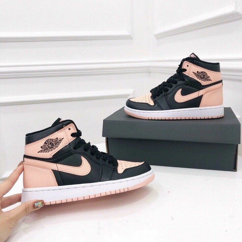 💥💥 Giày Thể Thao Jordan 1 high Cam Đen