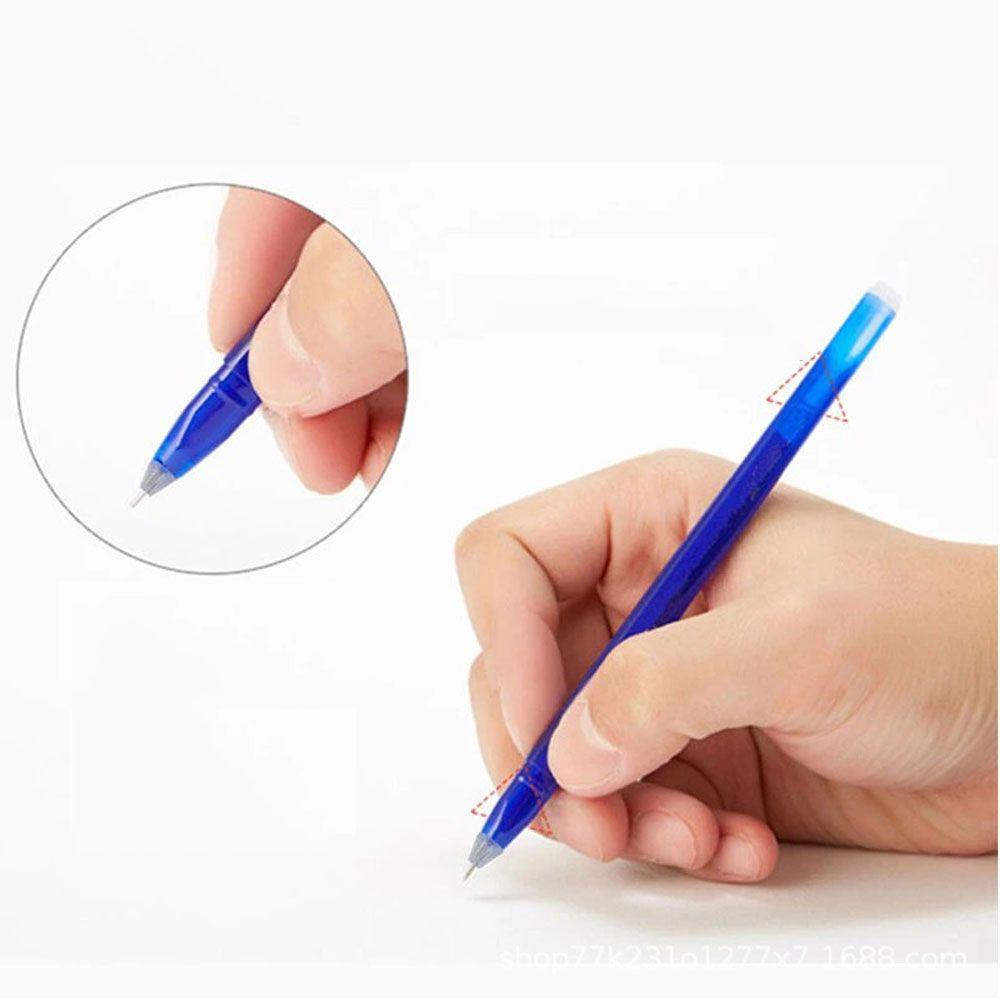 Set 5 Bút Mực Gel Bằng Sợi Carbon Màu Cầu Vồng Mới Cho Học Sinh / Văn