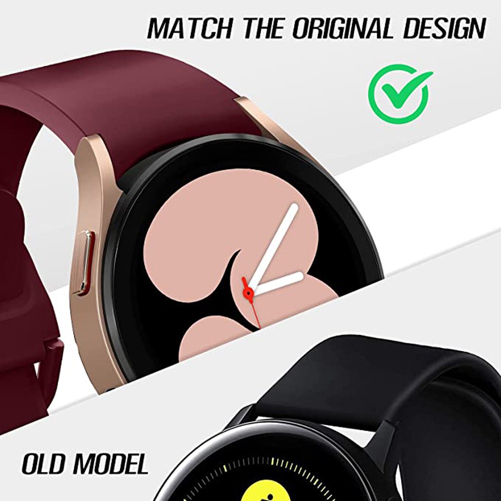 Dây Silicone Thay Thế Cho ĐồNg Hồ Samsung galaxy Watch 4 40mm 44mm / Watch 4 Classic 46mm 42mm