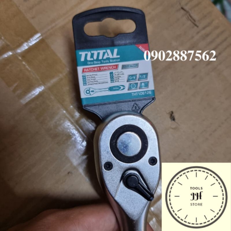 1/2&quot; cần tuýp tự động vuông nhanh 10inch Total THT106126