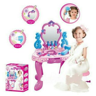 Bàn trang điểm kèm phụ kiện cho bé xinh (đồ chơi)