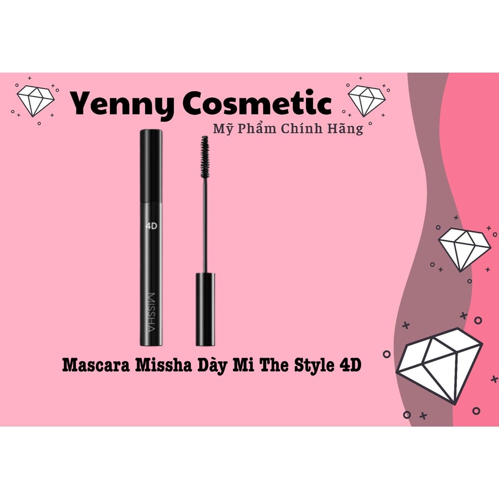 Chải Mi Missha Dày Mi The Style 4D Mascara