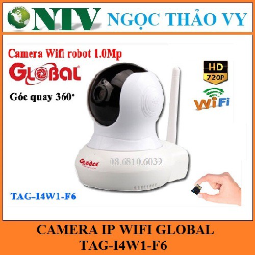 Camera IP Global TAG-I4W1-F6 Một Râu 1Mb Chính Hãng BH 2 Năm + 32G