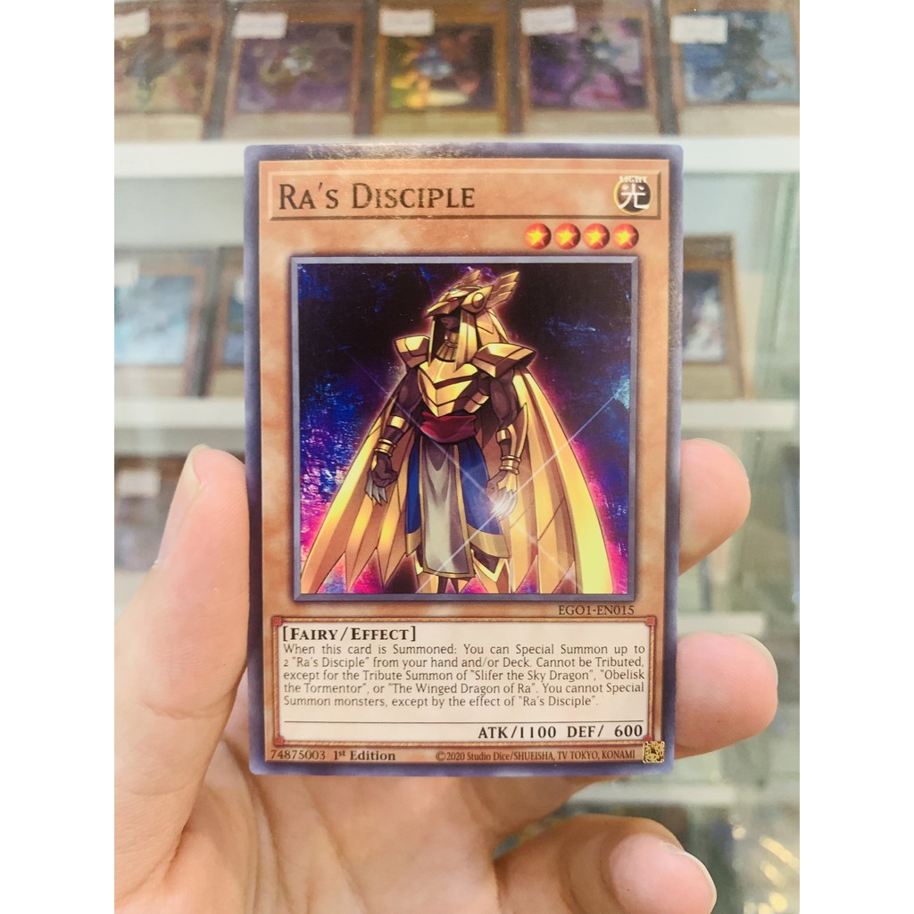 Thẻ Bài YugiOh! Mã EGO1-EN015 - Ra's Disciple - Common - 1st Edition