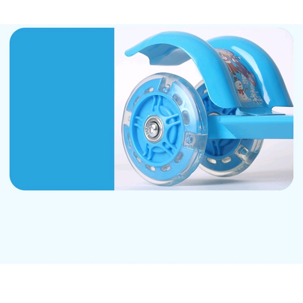 Xe Scooter Khung Thép Chắc Chắn Bánh Có Đèn Led Phát Sáng Hàng Đẹp  phát triển thể chất