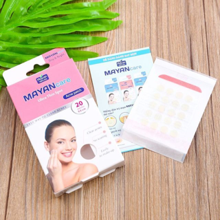 MIẾNG DÁN MỤN MAYAN CARE ULTRA THIS SPOT ACNE PATCH (Hộp 20+4 miếng)