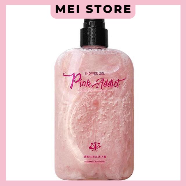 Sữa Tắm Nước Hoa PINK ADDICT DIY Tự Pha Siêu Lưu Hương 420ml