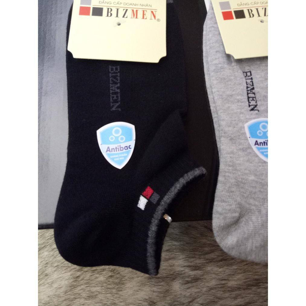 Tất thể thao Bizmen CSP-05 cổ ngắn kháng khuẩn khử mùi