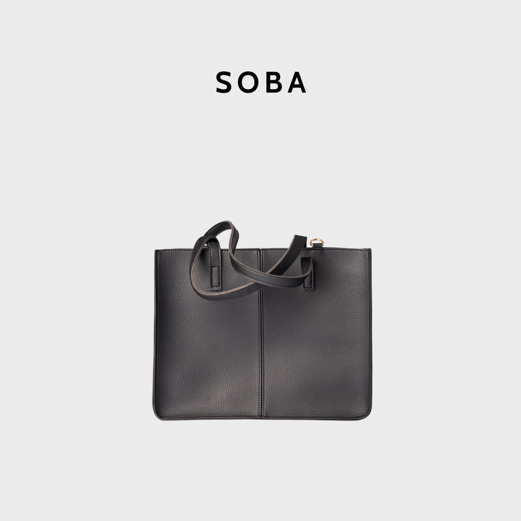 Túi xách thời trang túi tote da đựng laptop giấy A4 đi học đi làm Gin bag sobabag 132