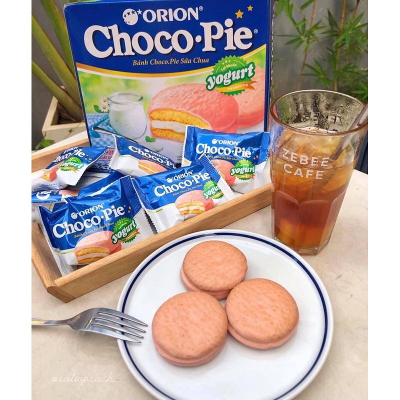 Bánh Chocopie Sakura / Socola Pie Oreo / Chocopie Trà Sữa Đường Đen / Orion / Chocopie Dưa Hấu