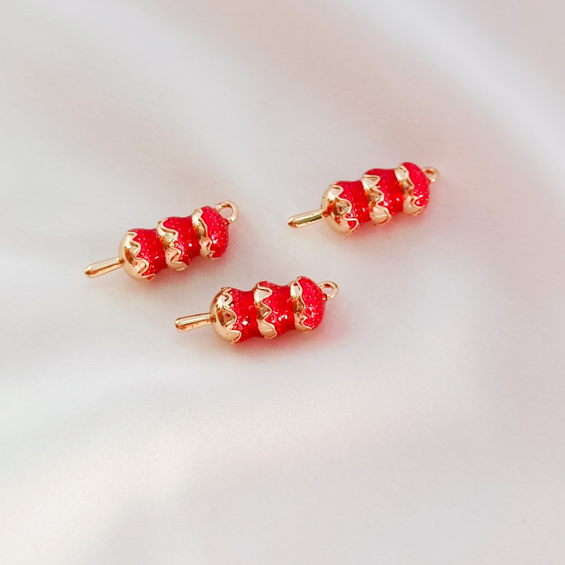 Mặt Dây Chuyền Bằng Đồng Mạ Vàng 14K diy Nhiều Màu Sắc