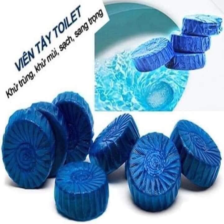 Viên thả bồn cầu khử mùi diệt khuẩn ( Túi 10 viên )