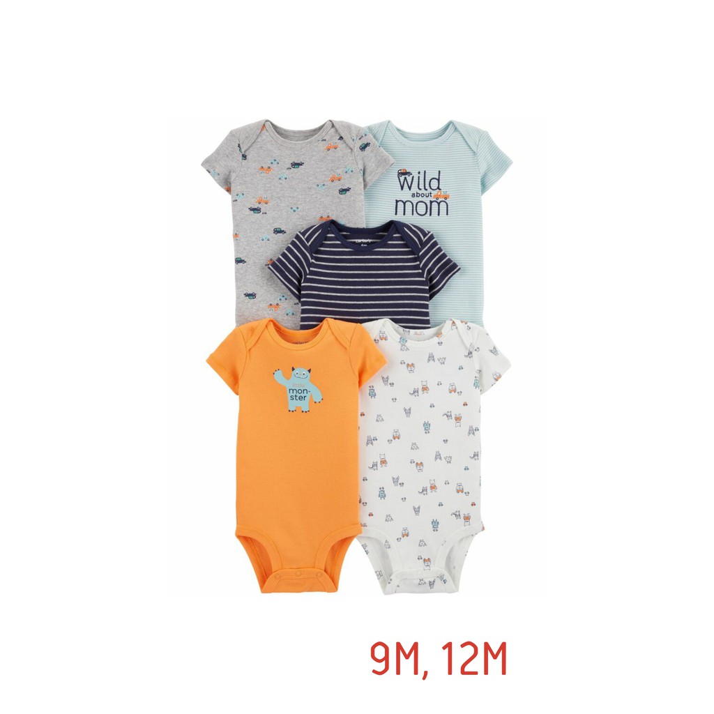 SET 5 BODYSUIT CARTER'S NHẬP MỸ CHÍNH HÃNG