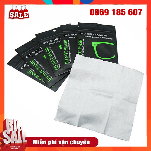 Khăn Nano Chống Bám Hơi Nước,Sương Mù Lên Kính