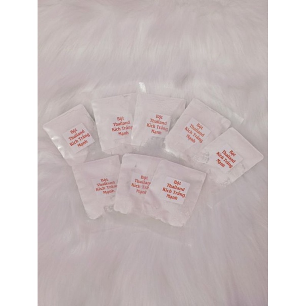 BỘT KÍCH TRẮNG CỰC MẠNH THAILAND DÙNG ĐỂ TRỘN KEM GÓI 10 G